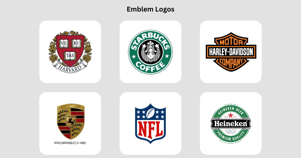 Emblem Logos for Logo Design