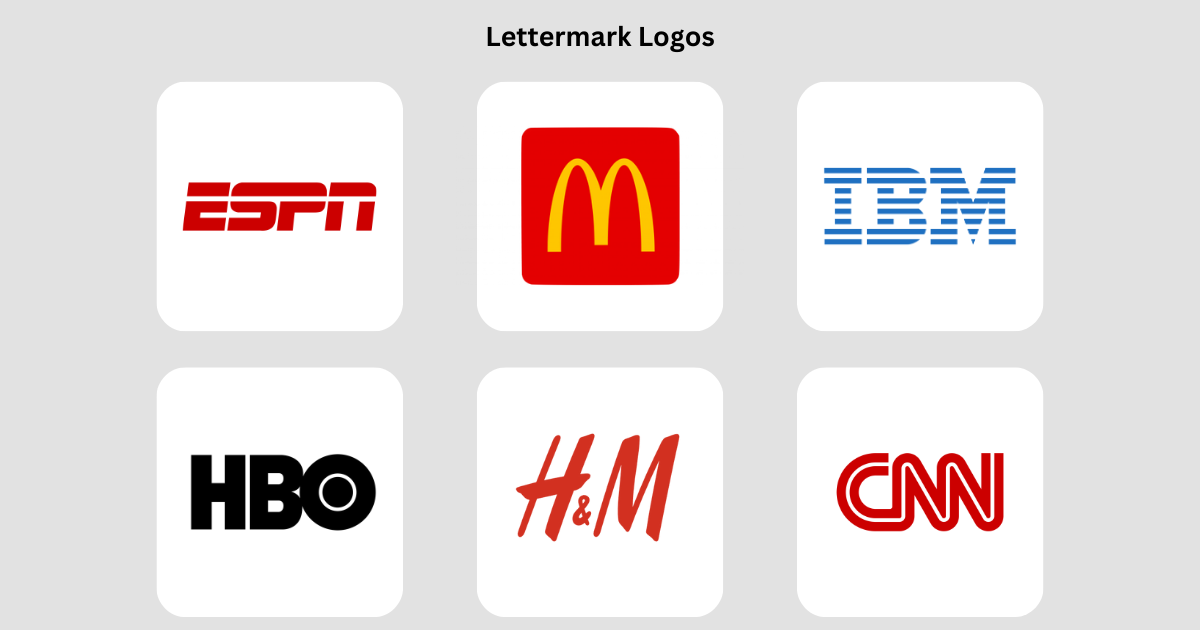 Lettermark Logos HBO CNN